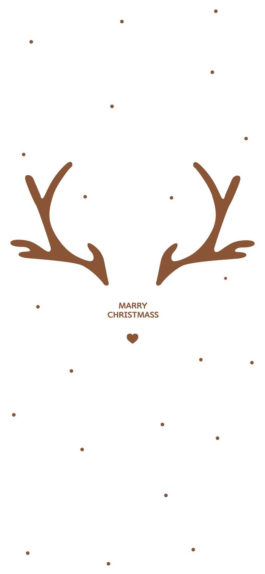 Simple Cute Christmas Iphone Marry Christmass Background