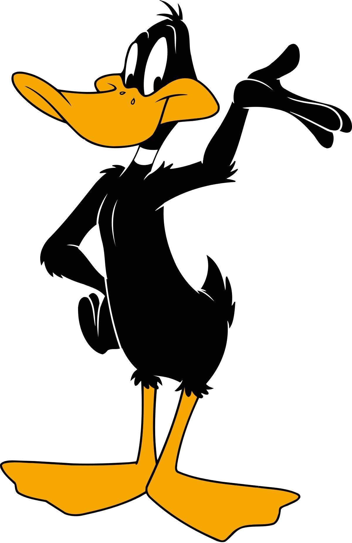 Simple Daffy Duck Poster Background