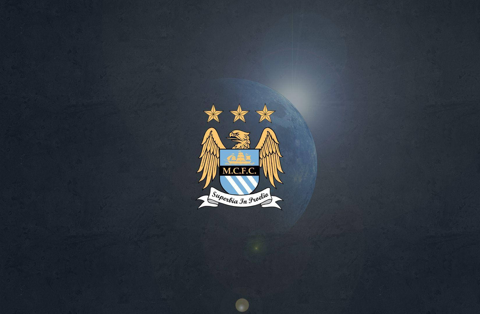 Simple Dark Aesthetic Manchester City Fc Background