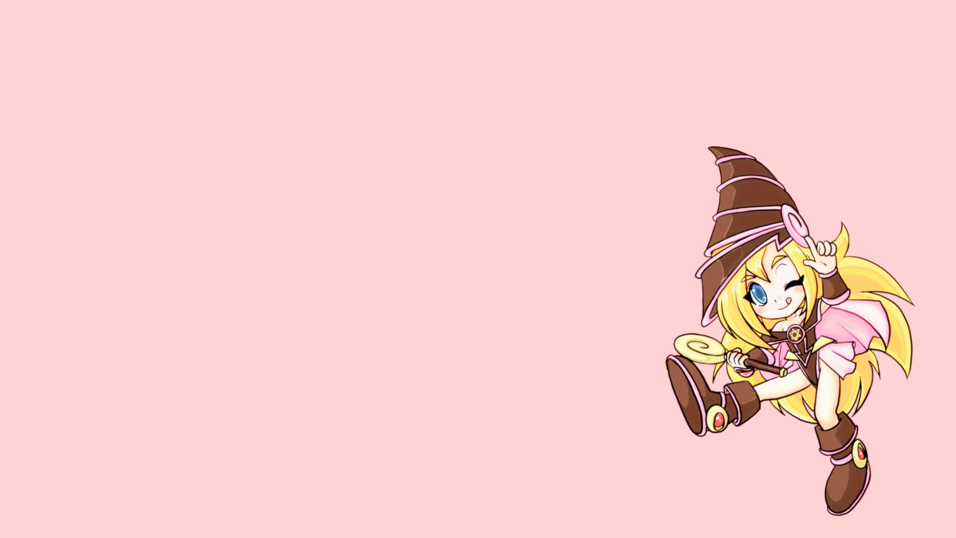 Simple Dark Magician Girl Yu Gi Oh Background