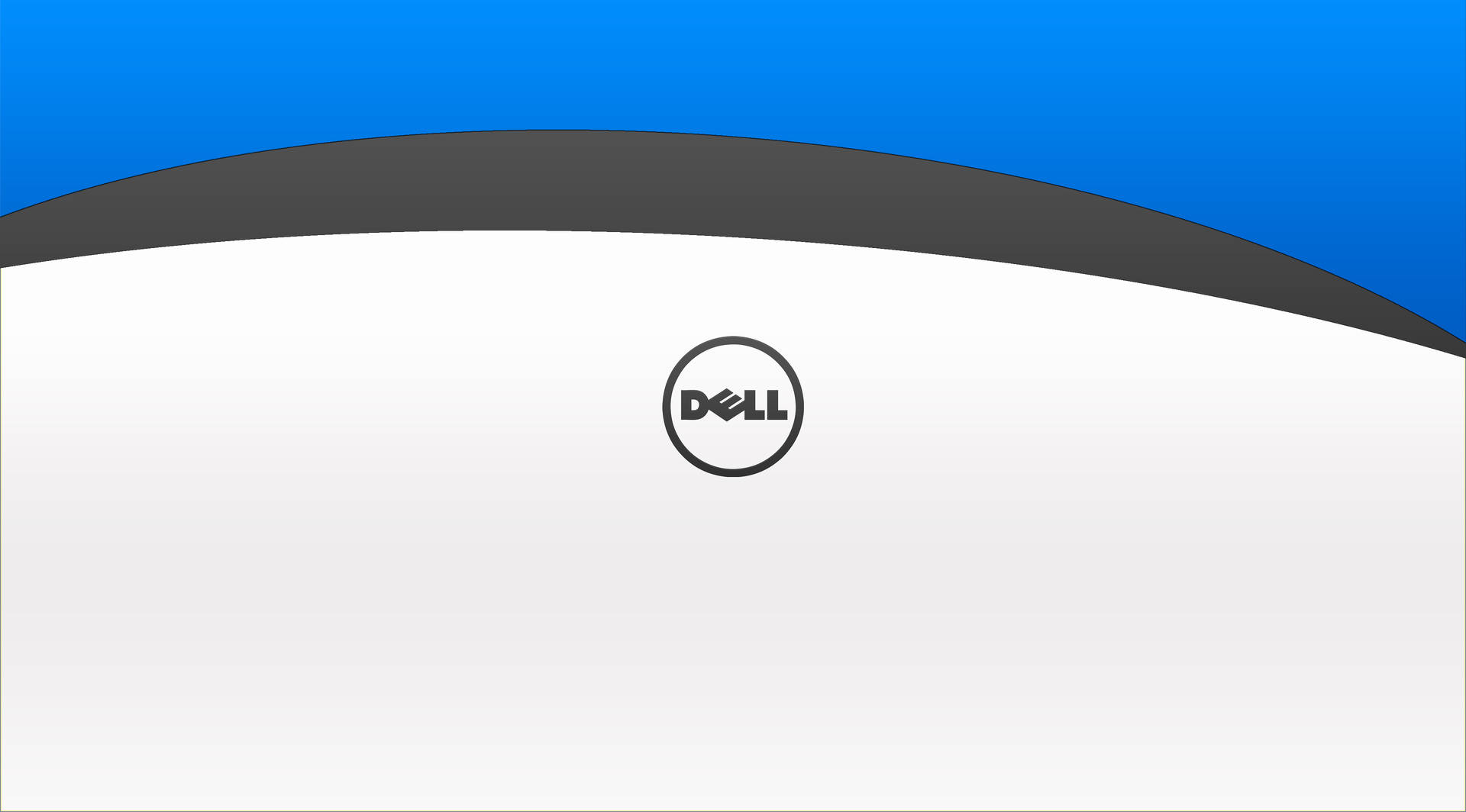Simple Dell 4k Logo On Stripes Background
