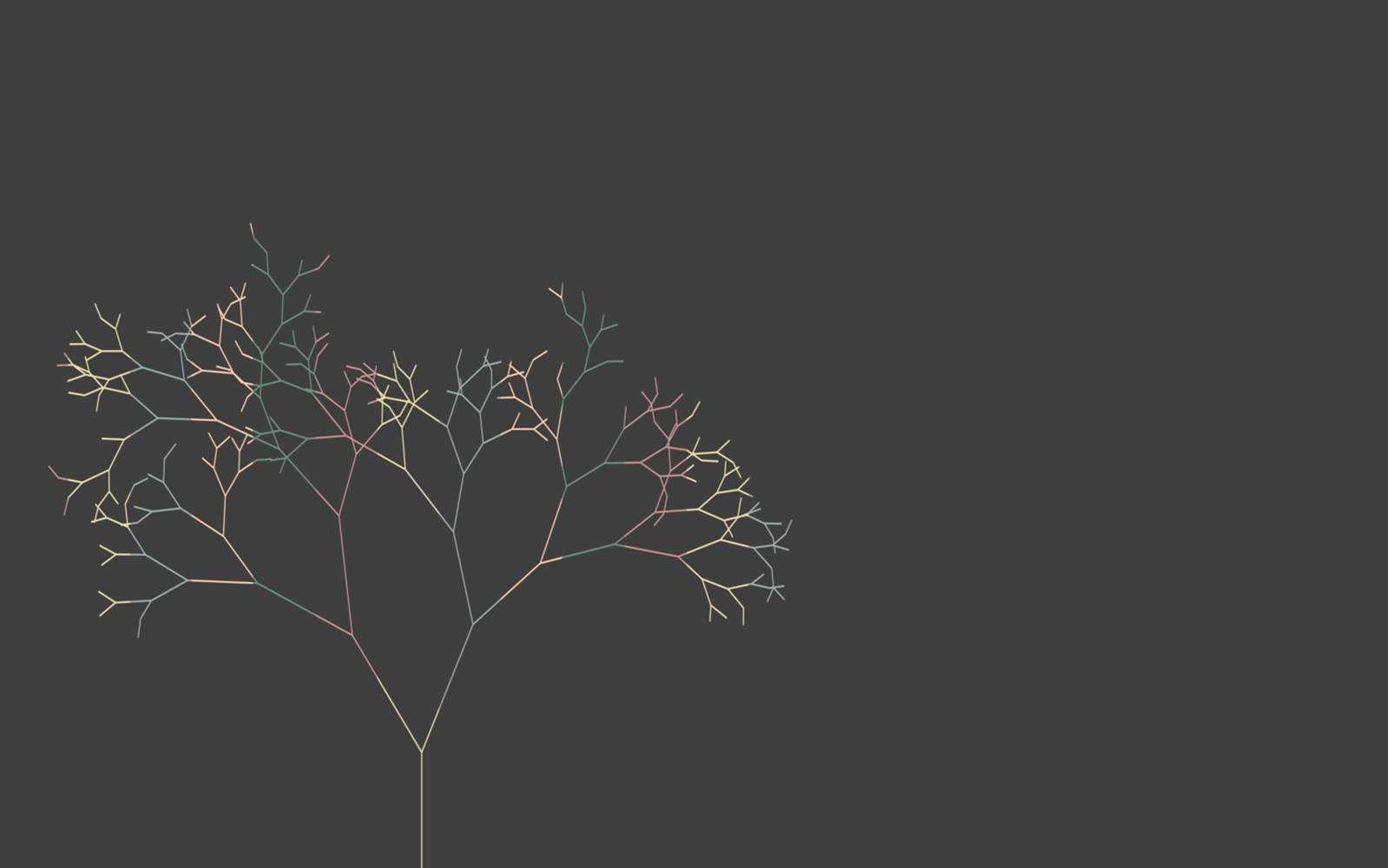 Simple Desktop Tree Background