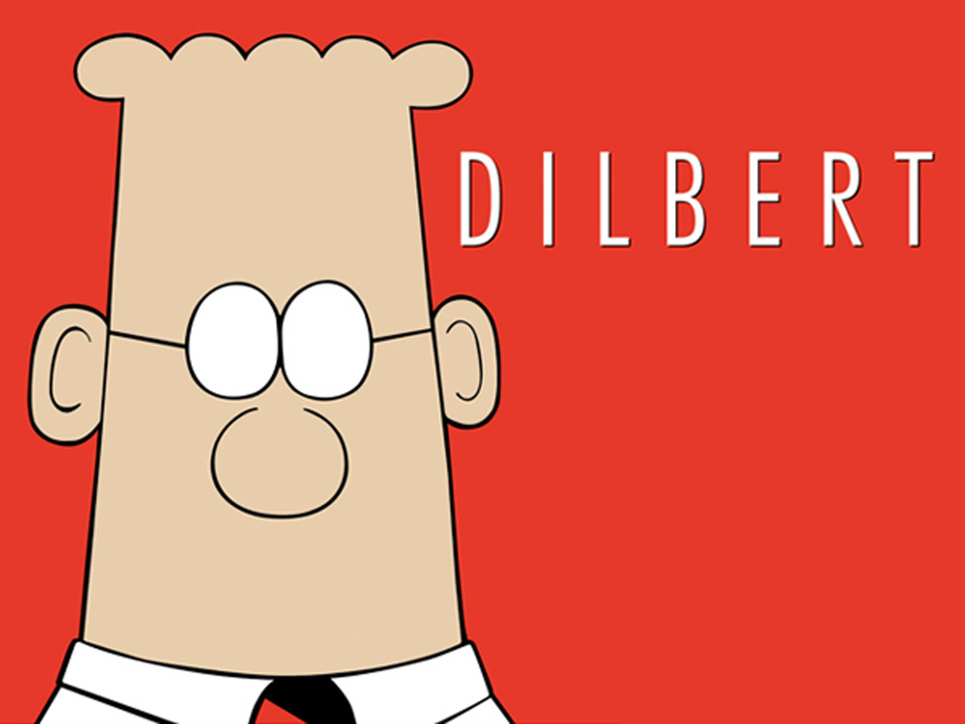 Simple Dilbert Feature Poster Background