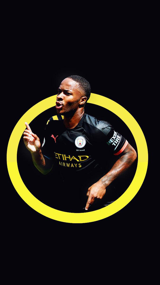 Simple Fanart For Raheem Sterling Background