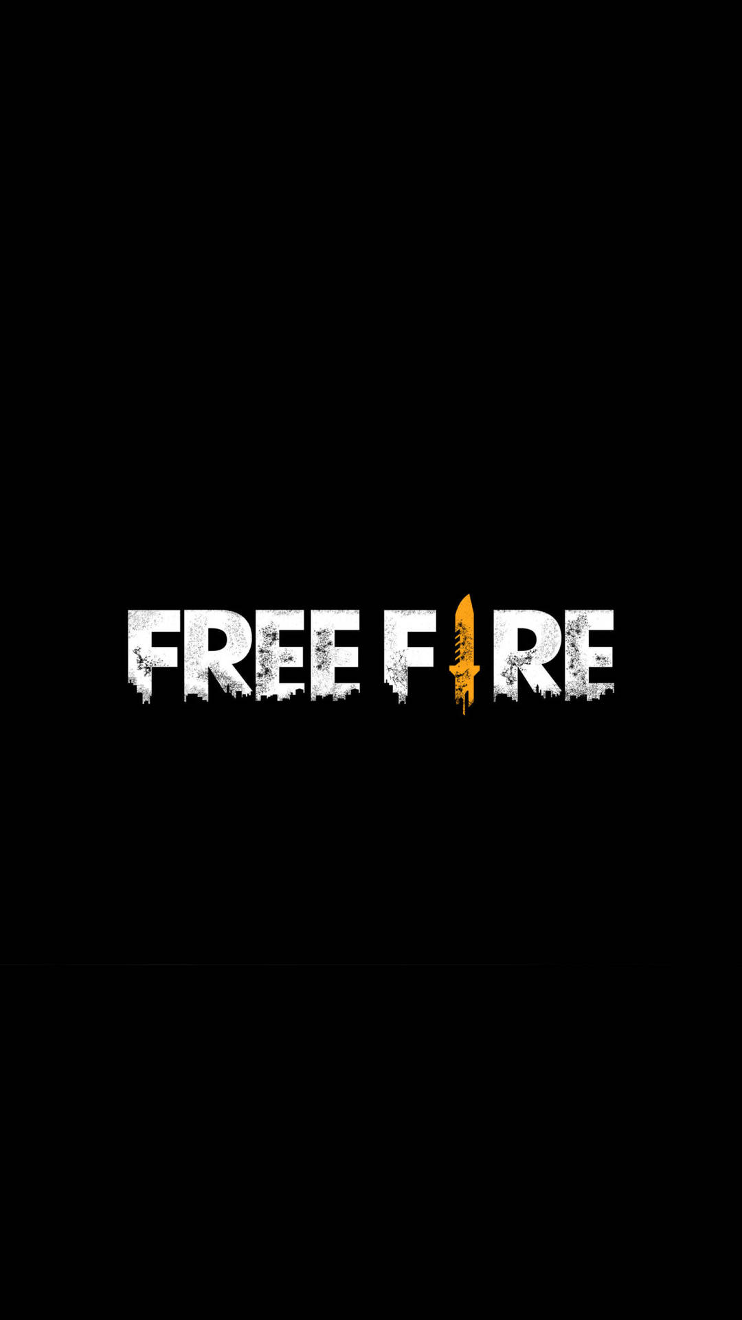 Simple Free Fire 2021 Wordmark Background