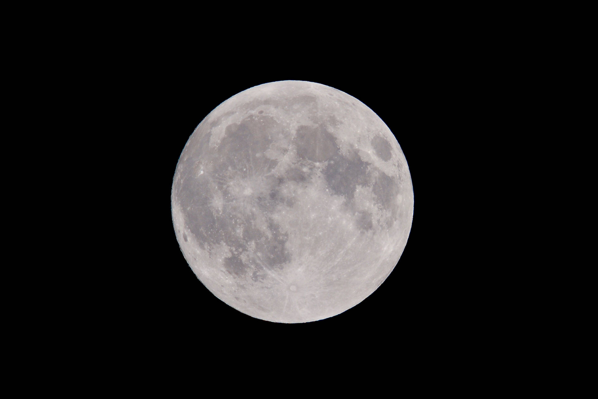 Simple Full Moon Background