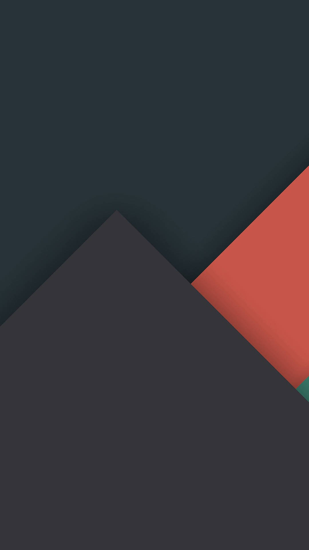 Simple Geometric Phone Edges Background