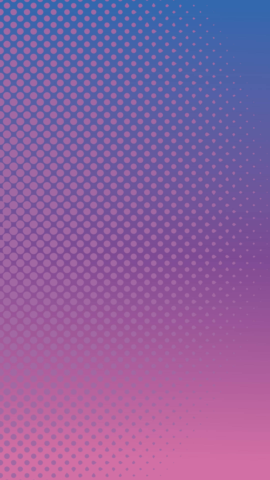 Simple Gradient Geometric Dots Phone Background