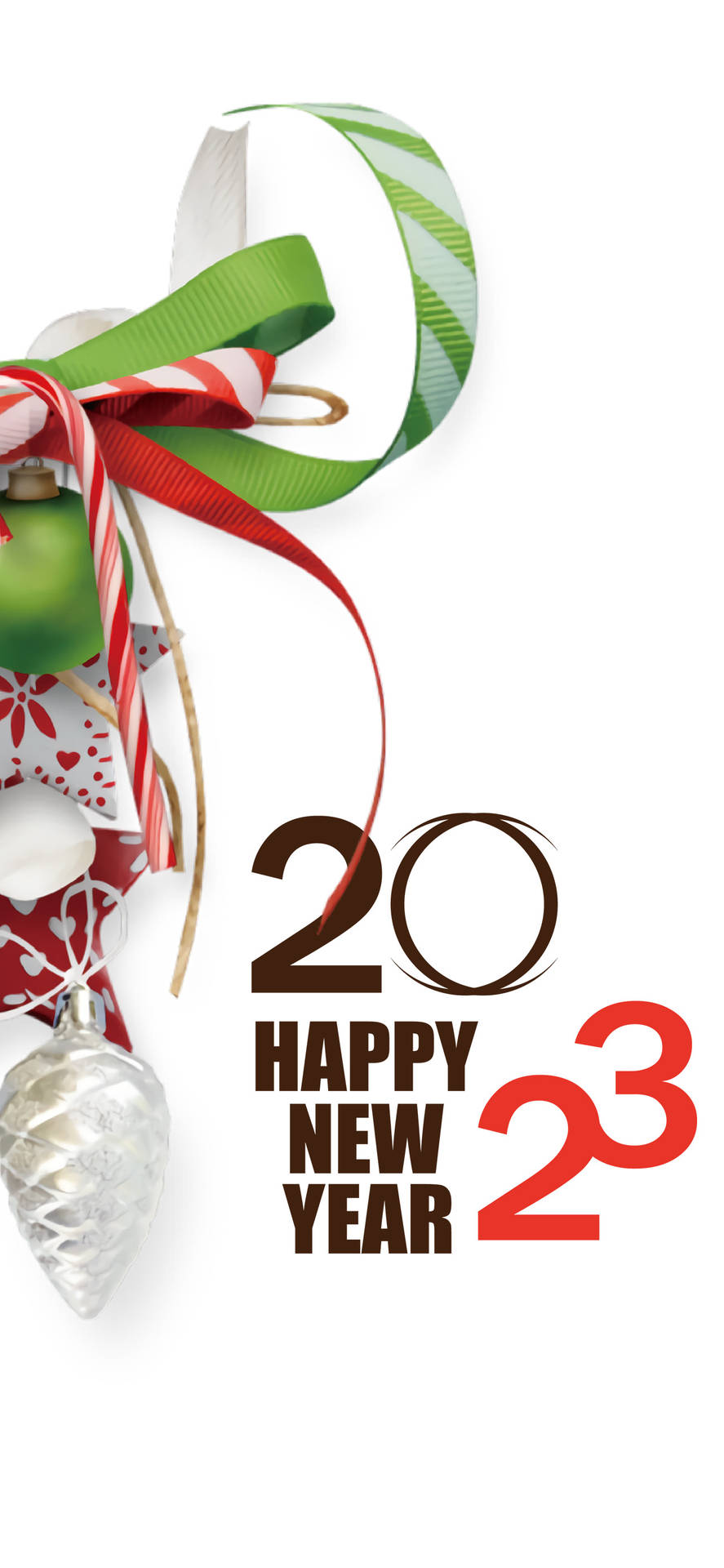 Simple Happy New Year 2023 Greeting Background