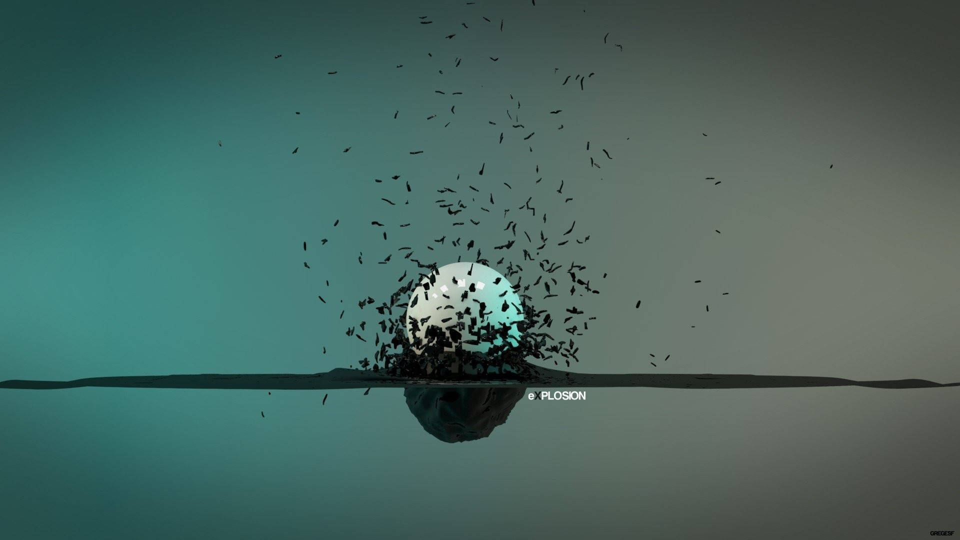 Simple Hd Black Particles Background