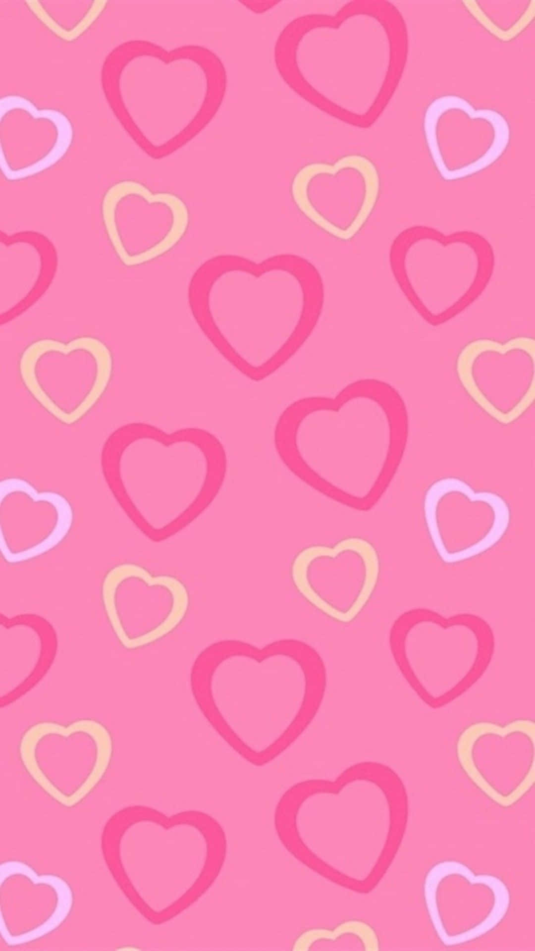 Simple Heart Pink Girly