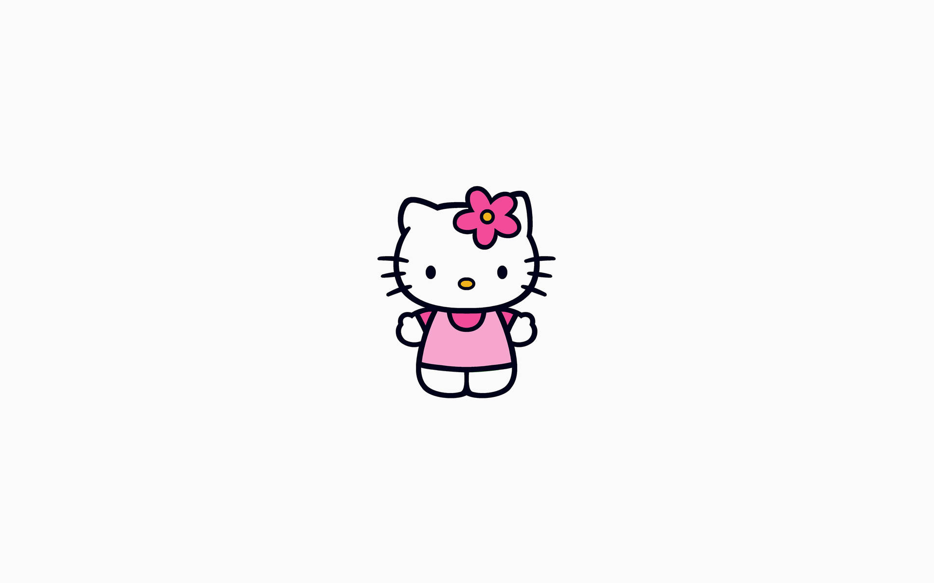 Simple Hello Kitty Desktop Background