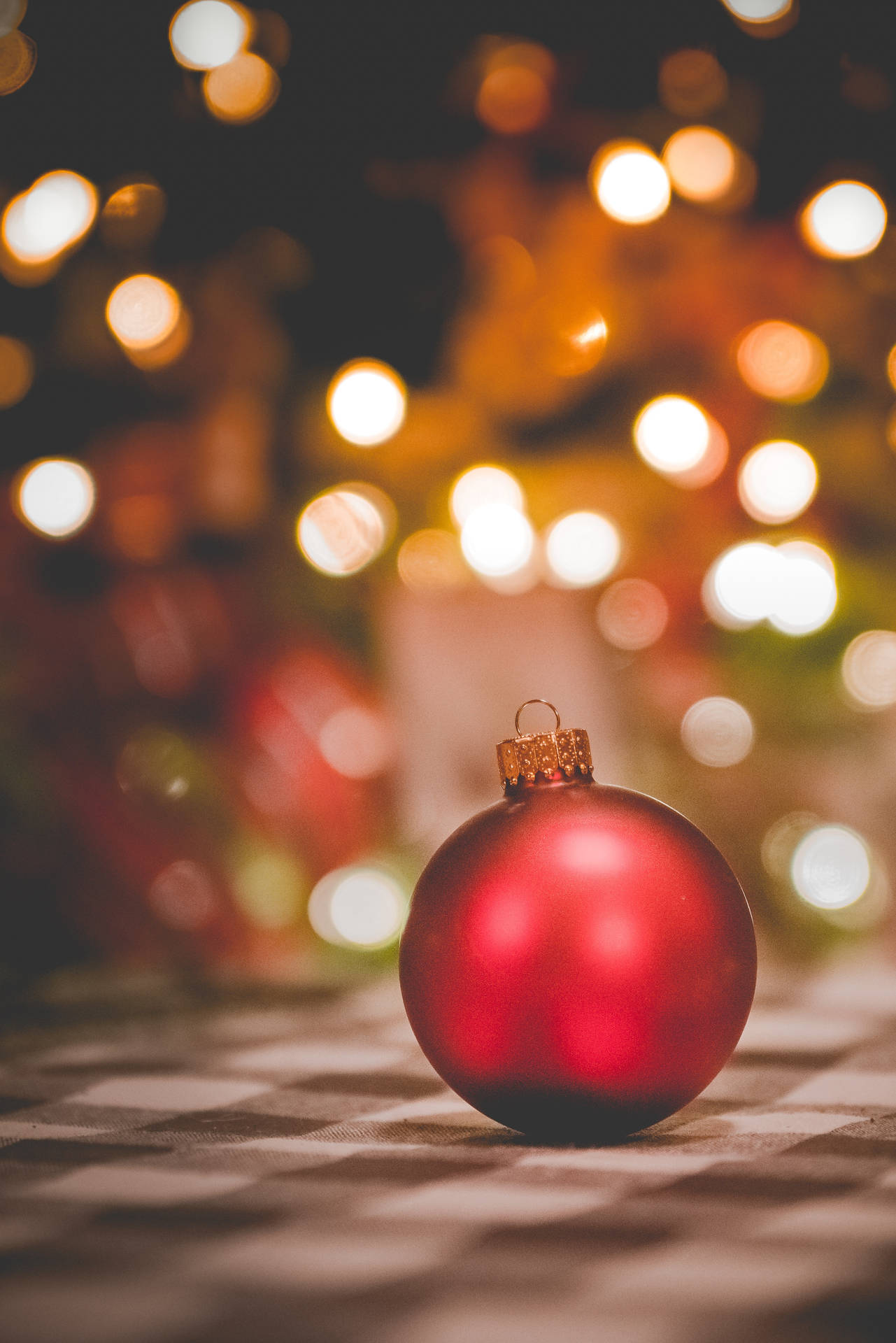 Simple High Resolution Christmas Ornament Background