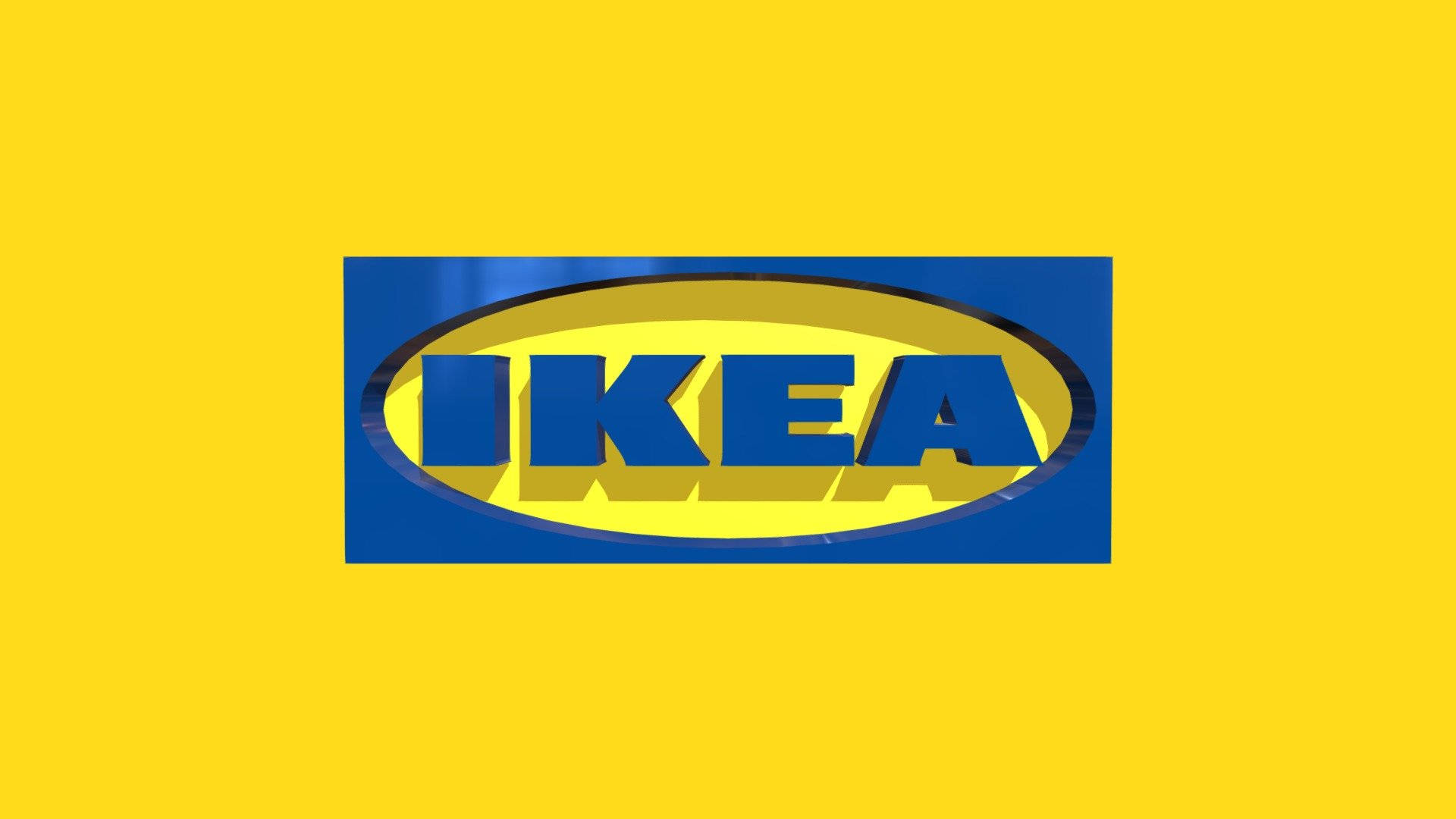 Simple Ikea Logo Yellow