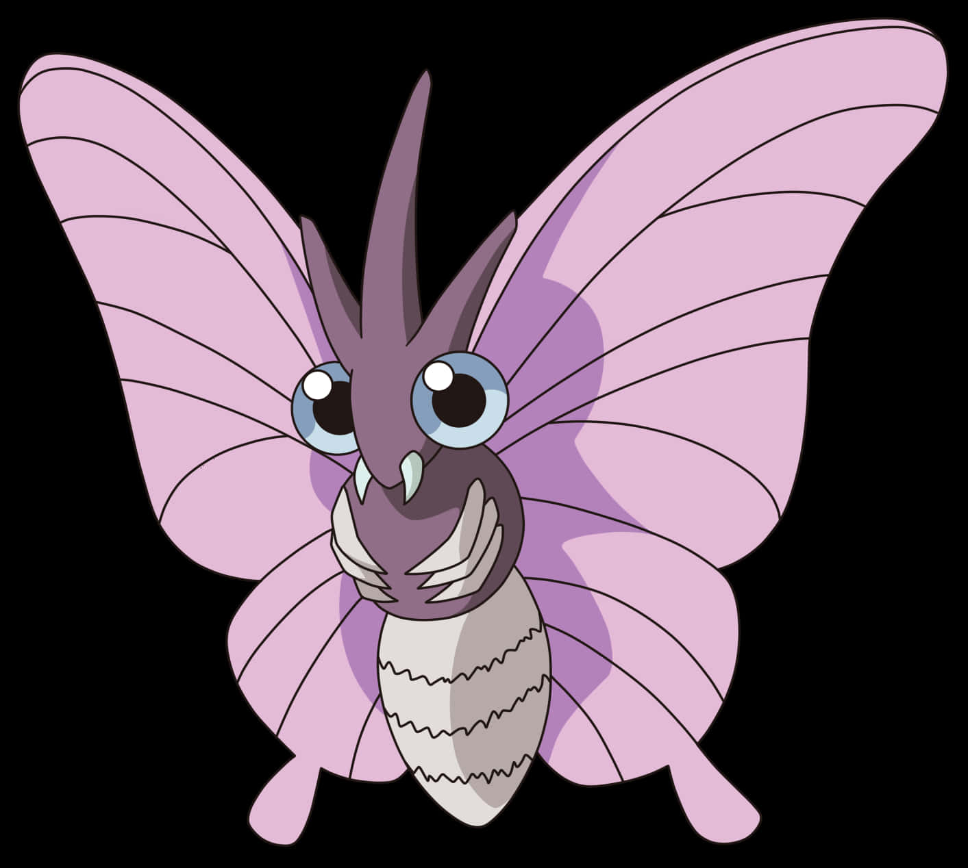 Simple Illustration Of Venomoth