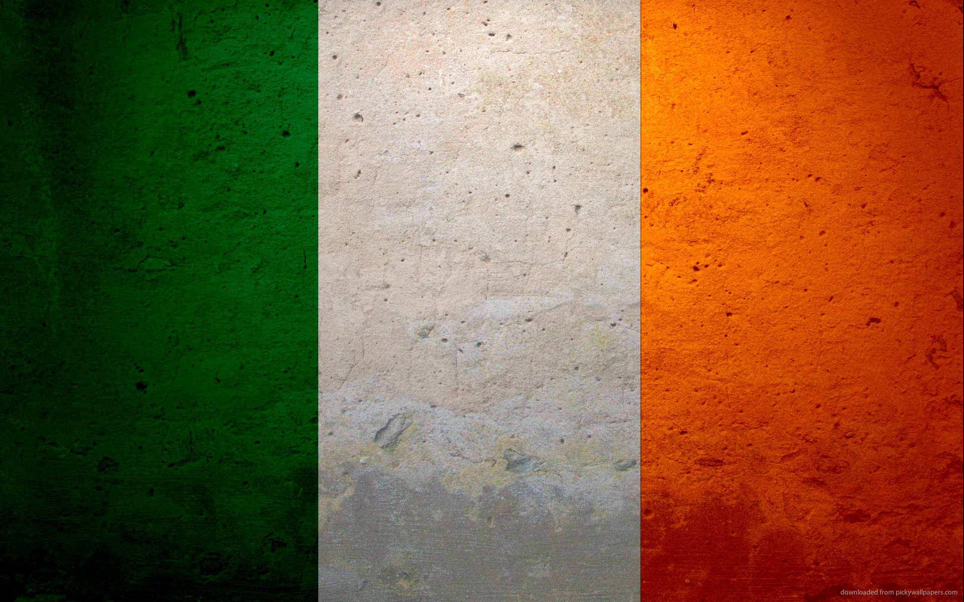 Simple Irish Flag Background