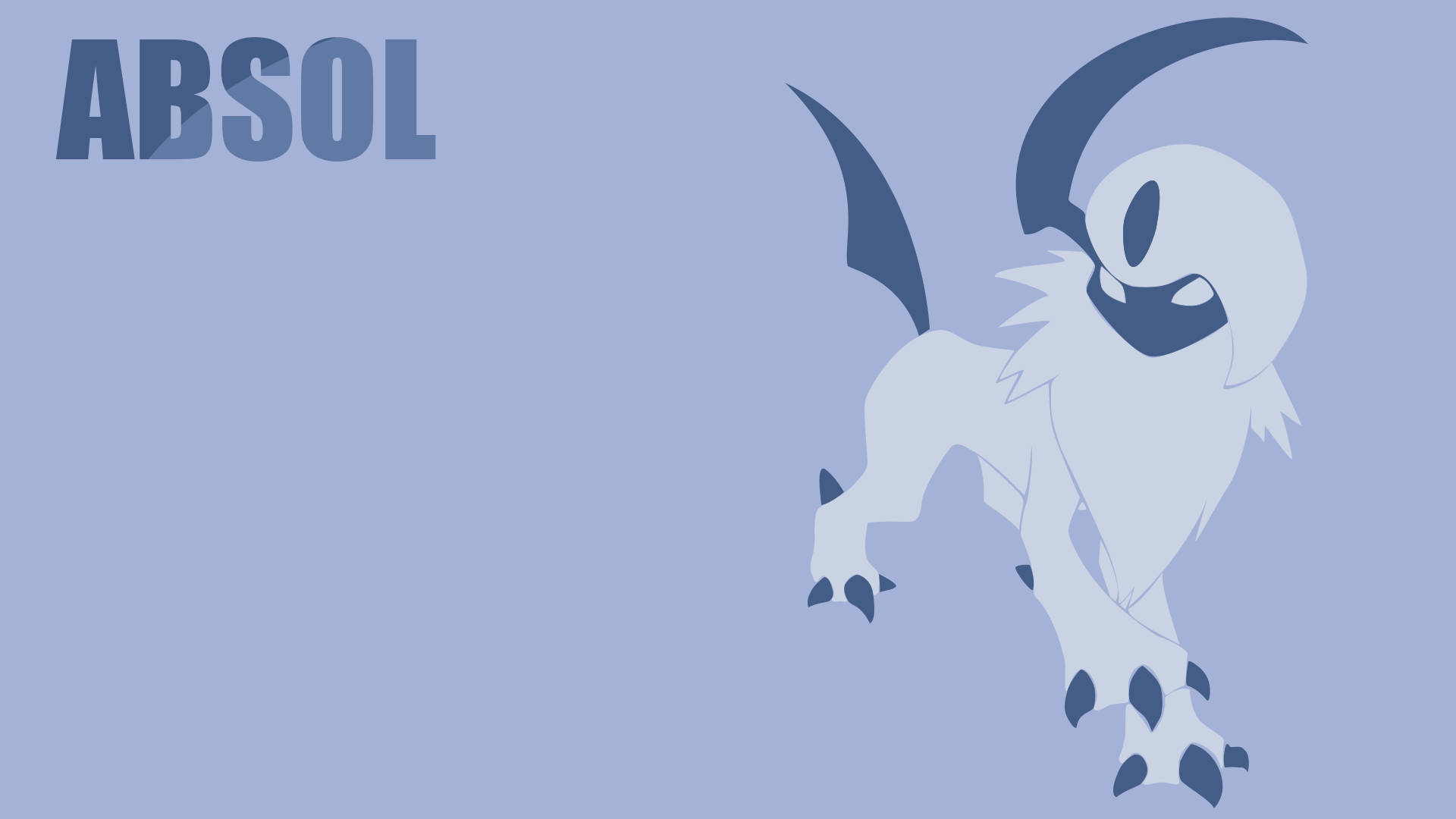 Simple Lavender Absol