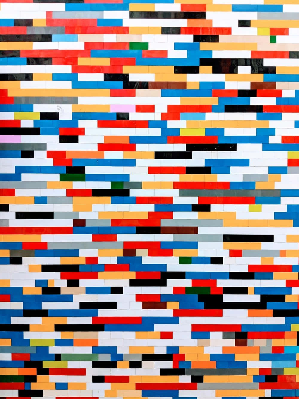 Simple Lego-like Pattern Iphone Background