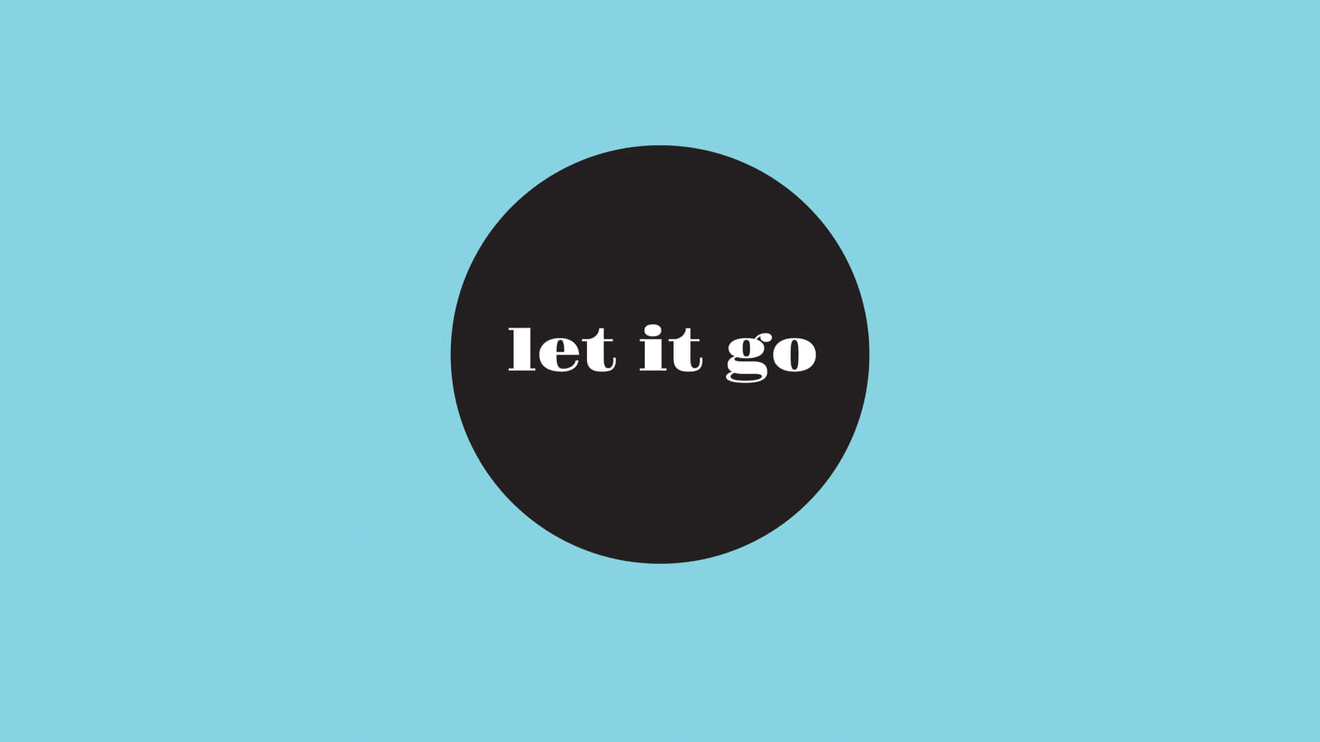 Simple Let It Go Background