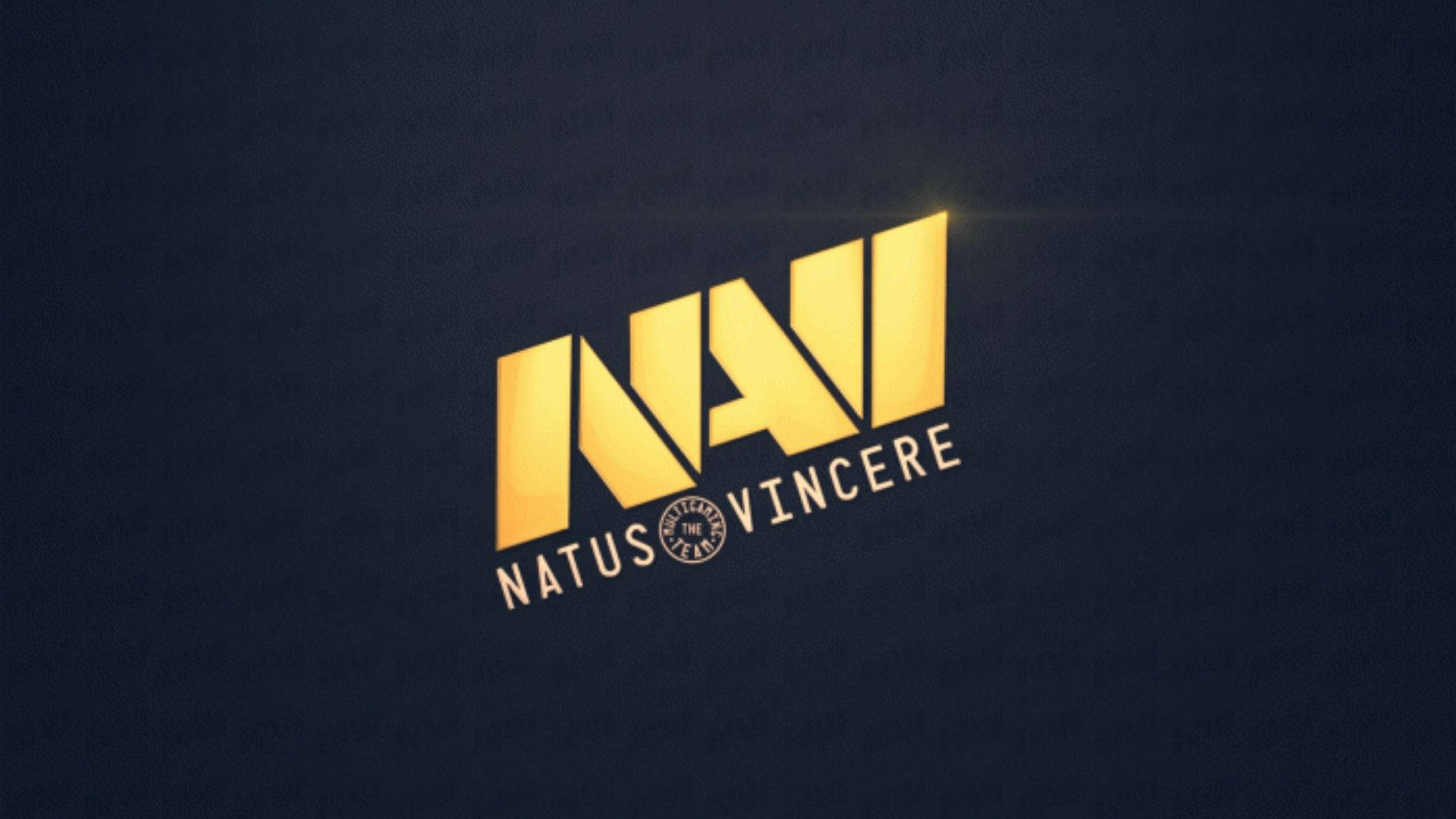 Simple Logo Of Natus Vincere Background
