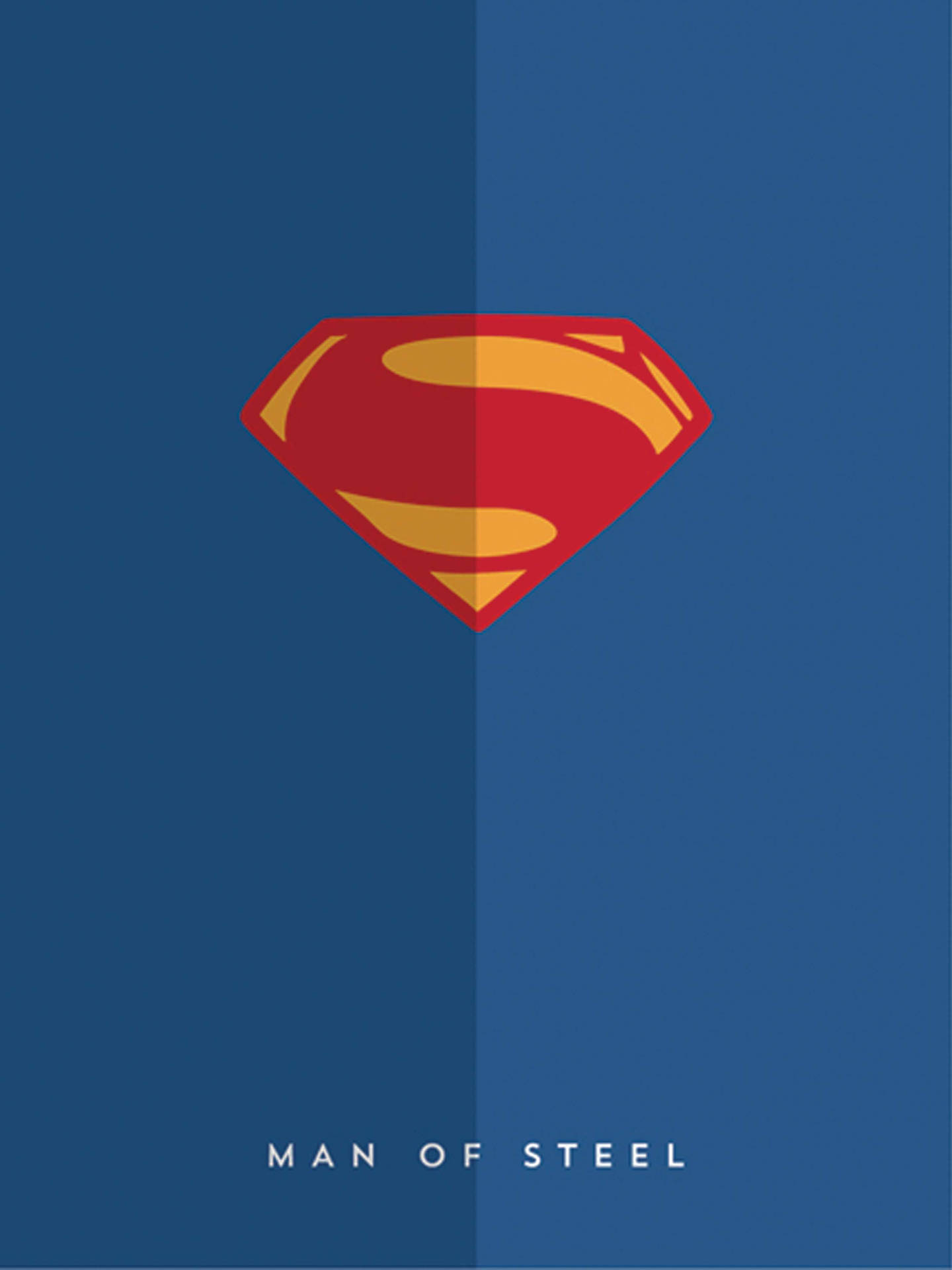 Simple Mos Superman Symbol Iphone Background