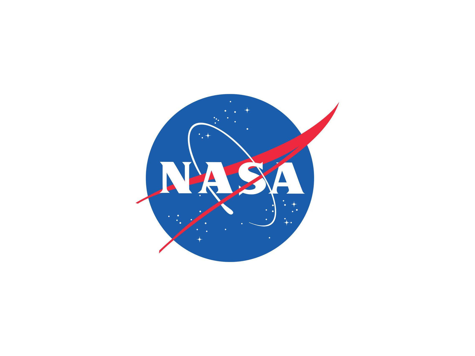 Simple Nasa Aesthetic Logo Background