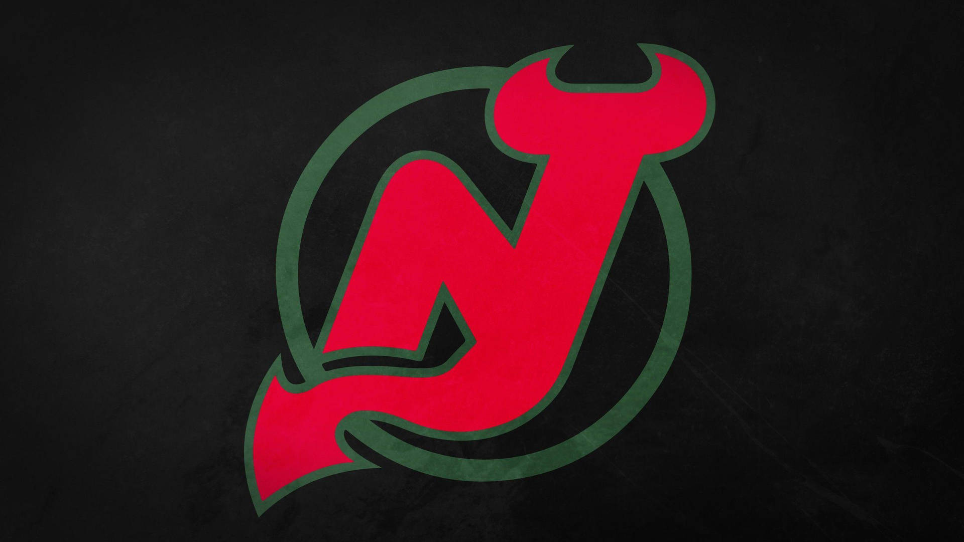 Simple New Jersey Devils Logo Design Background