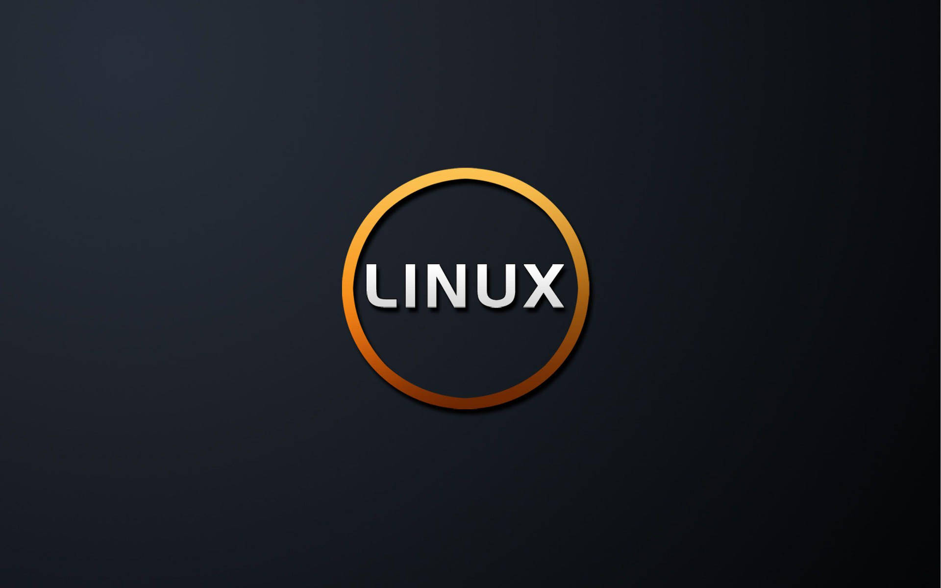 Simple Official Linux Logo Hd Background