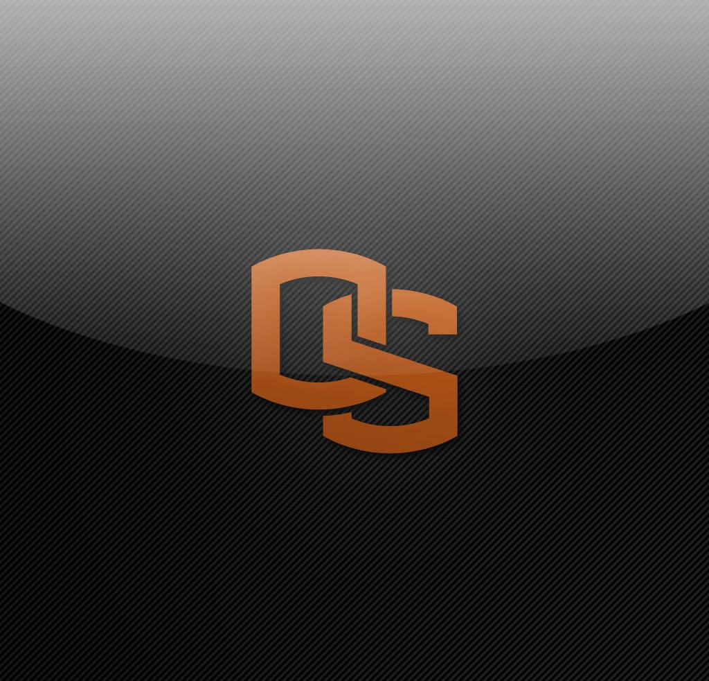 Simple Oregon State University Dark Background