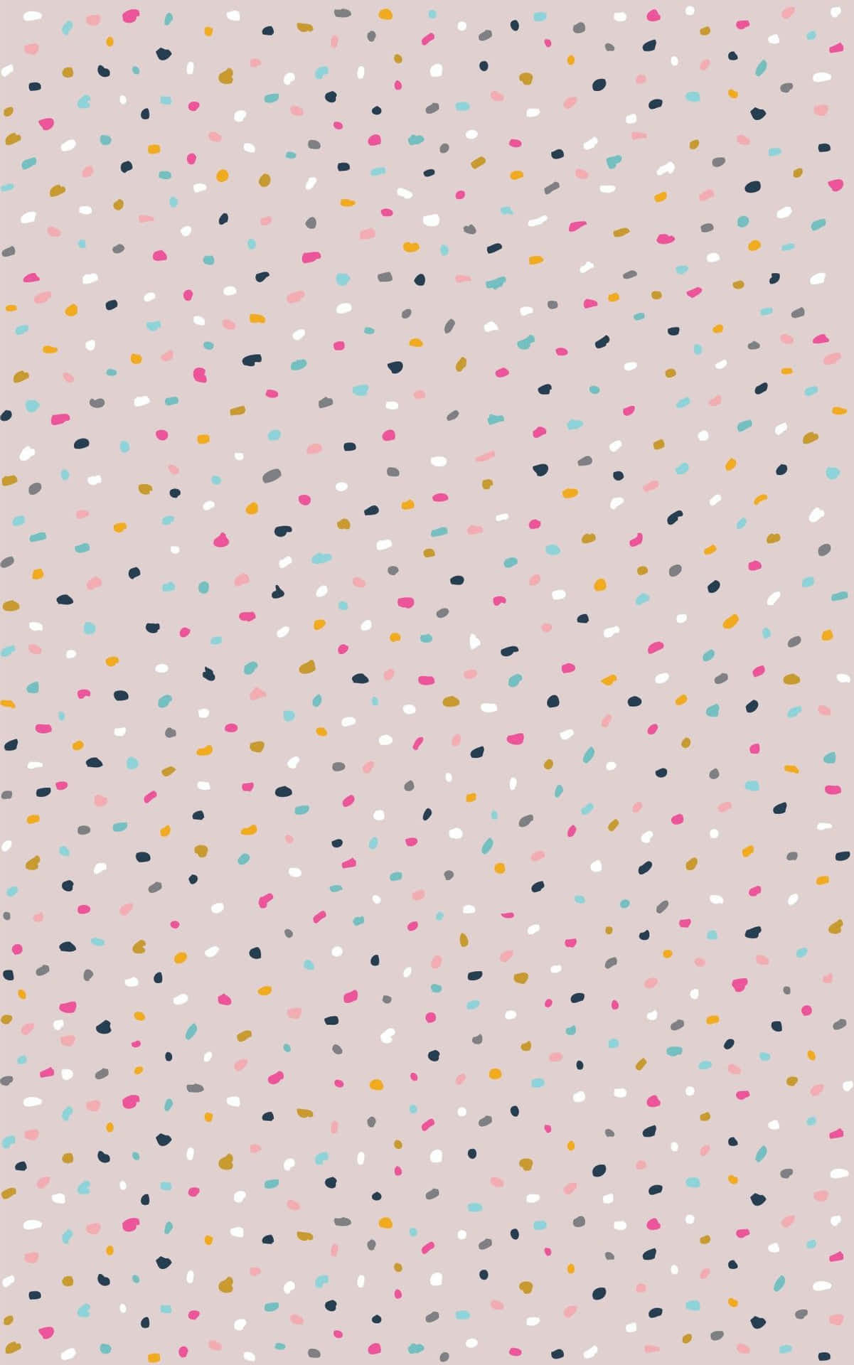 Simple Party Confetti Pattern Iphone Background