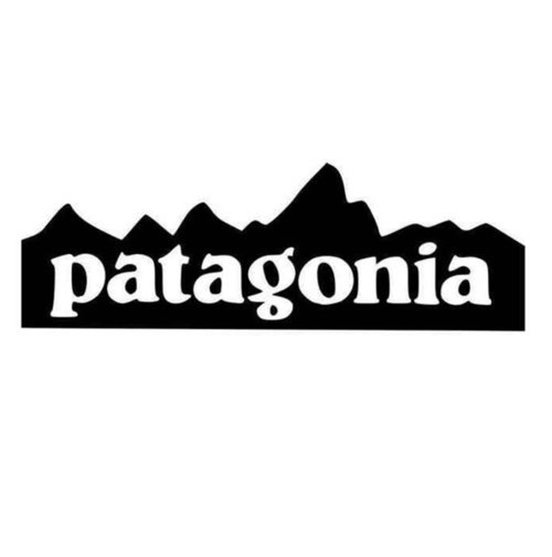 Simple Patagonia Logo Background