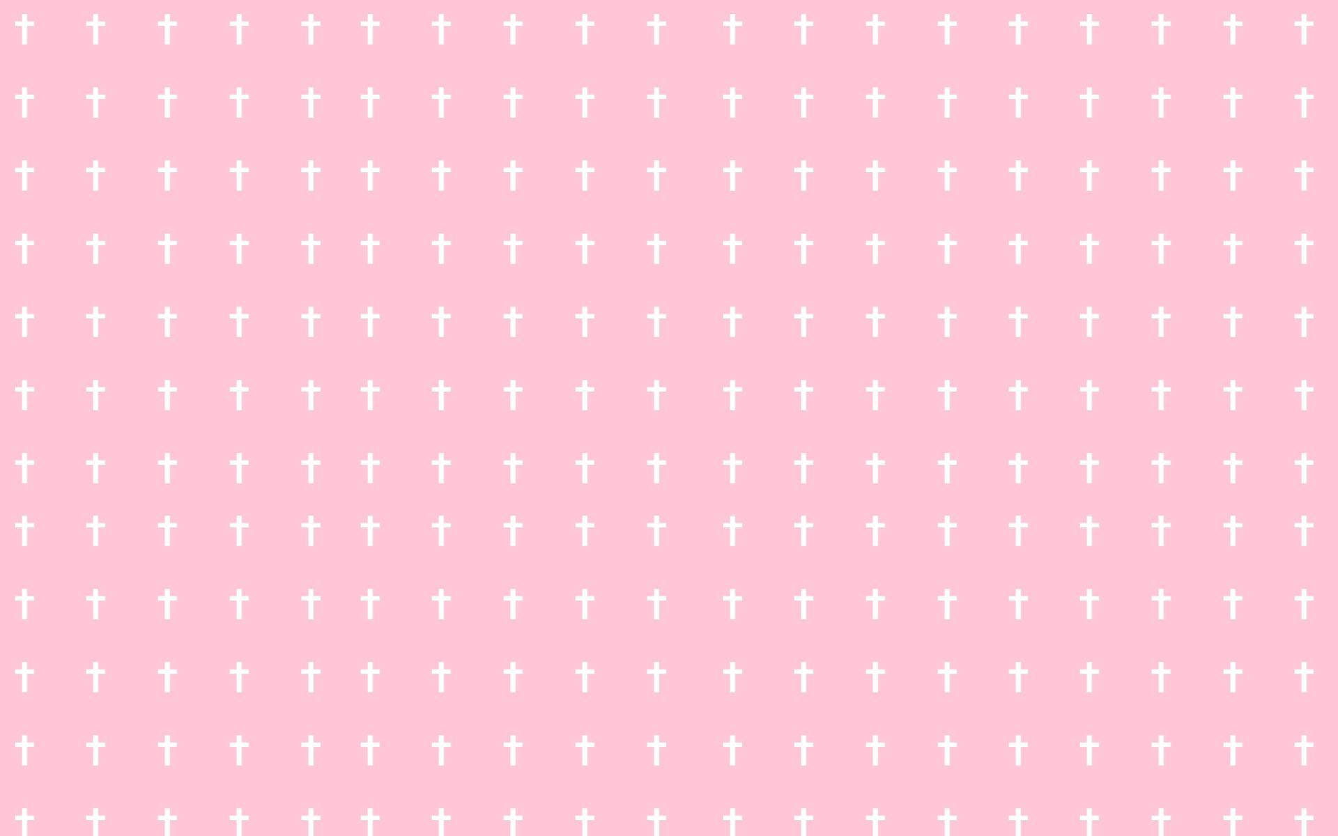 Simple Pink Aesthetic Design Background