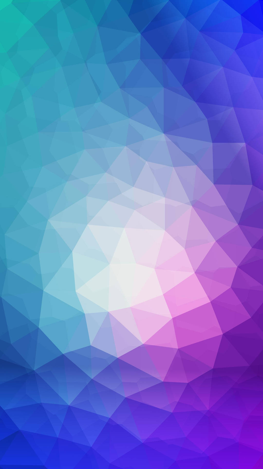 Simple Purple Abstract Geometric Phone Background