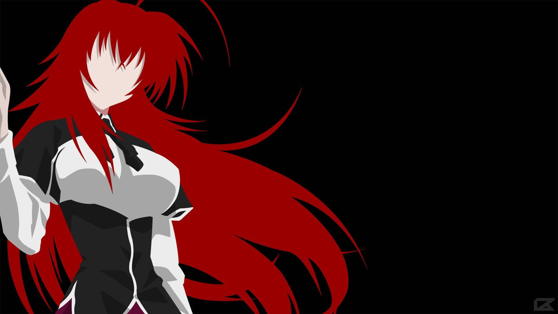 Simple Rias Artwork High School Dxd