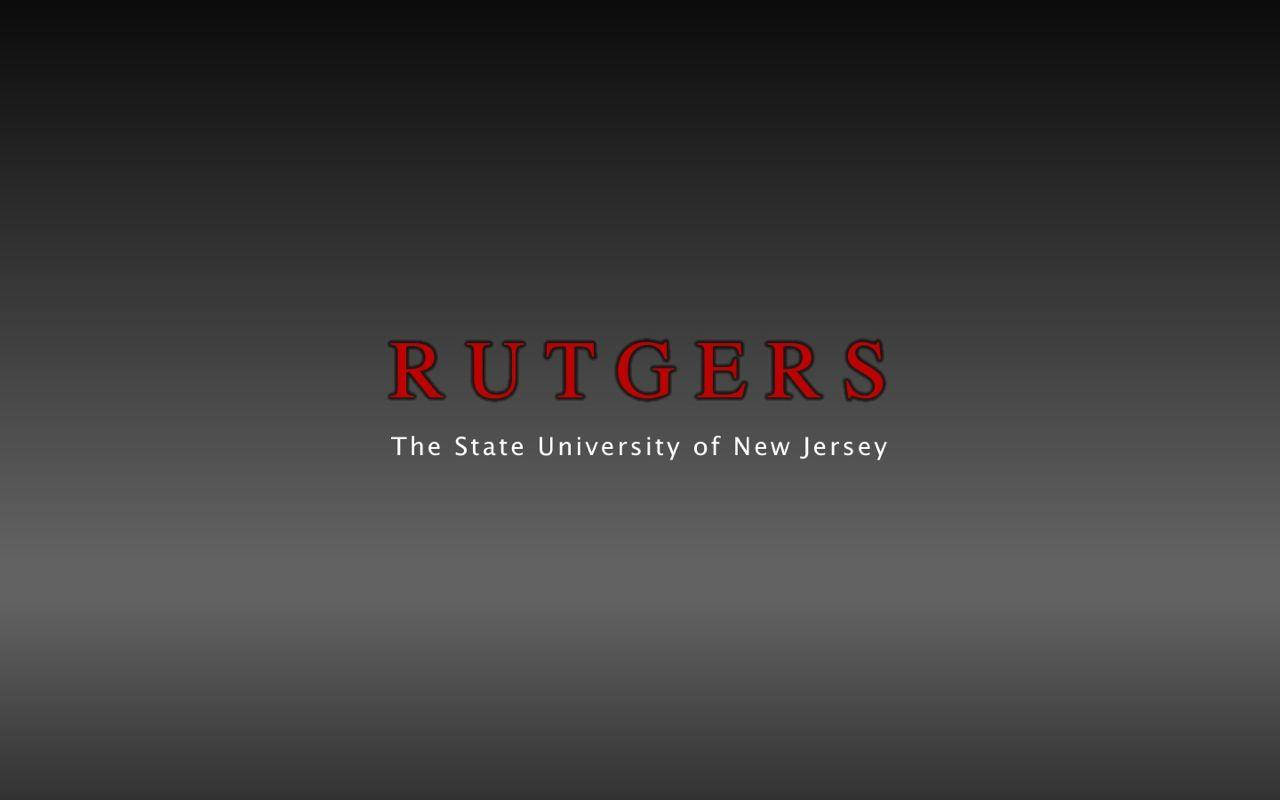 Simple Rutgers Full Logo Background