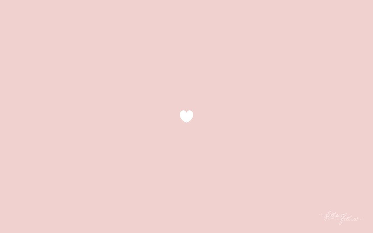 Simple Single Heart Background