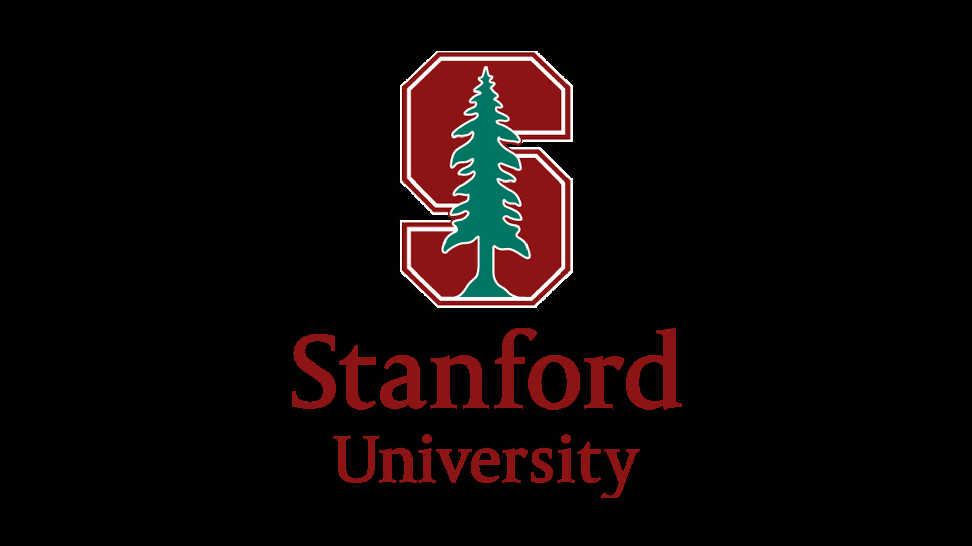 Simple Stanford University Logo On White Background