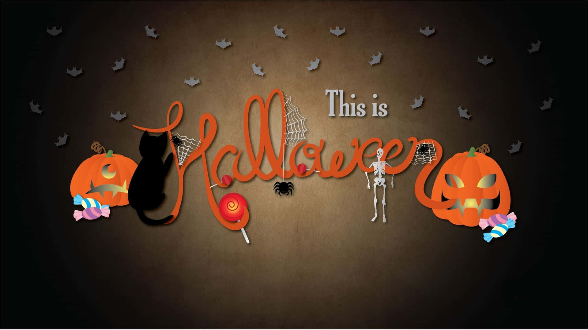 Simple This Is Halloween Background