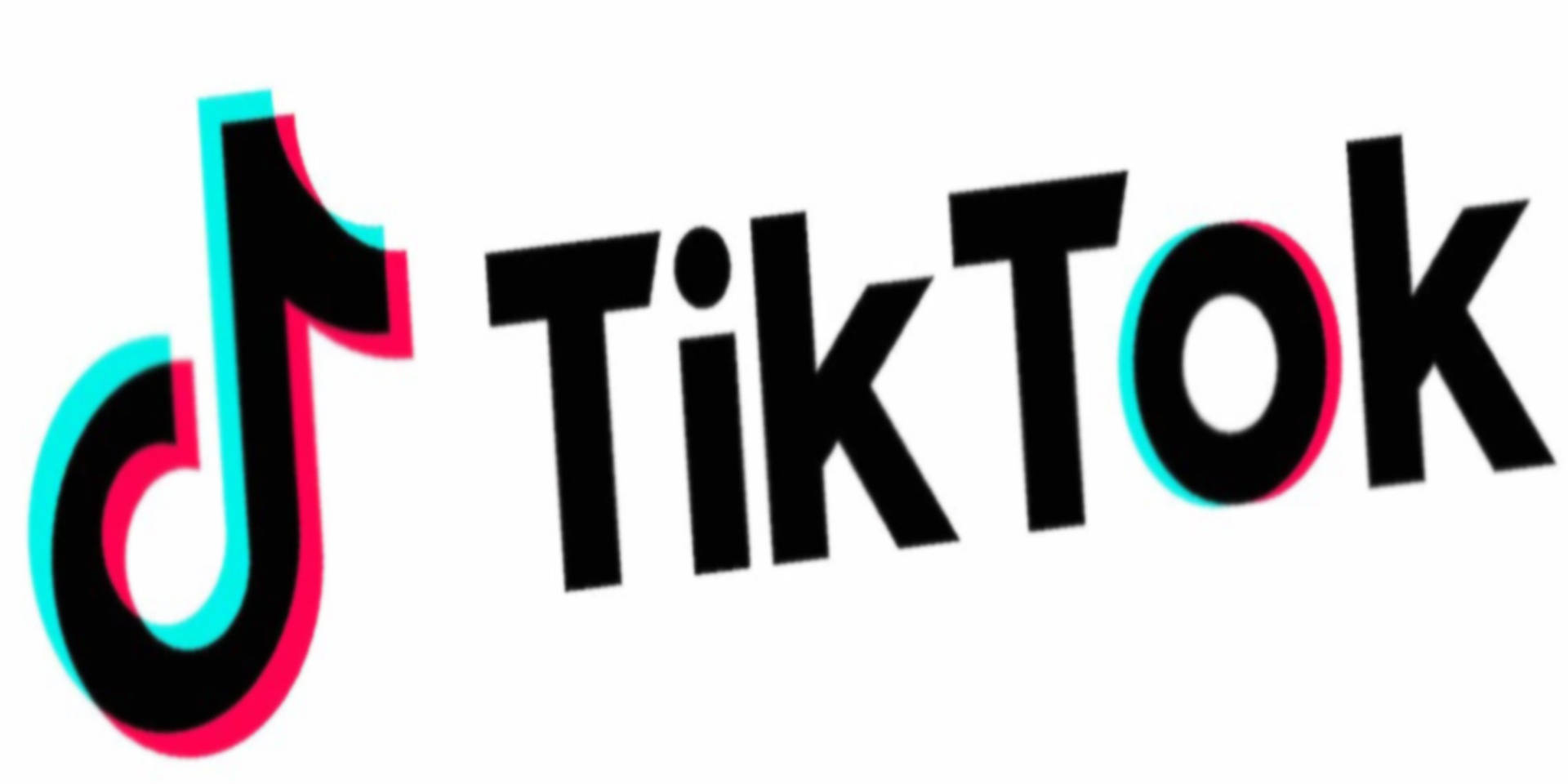 Simple Tiktok Logo Background