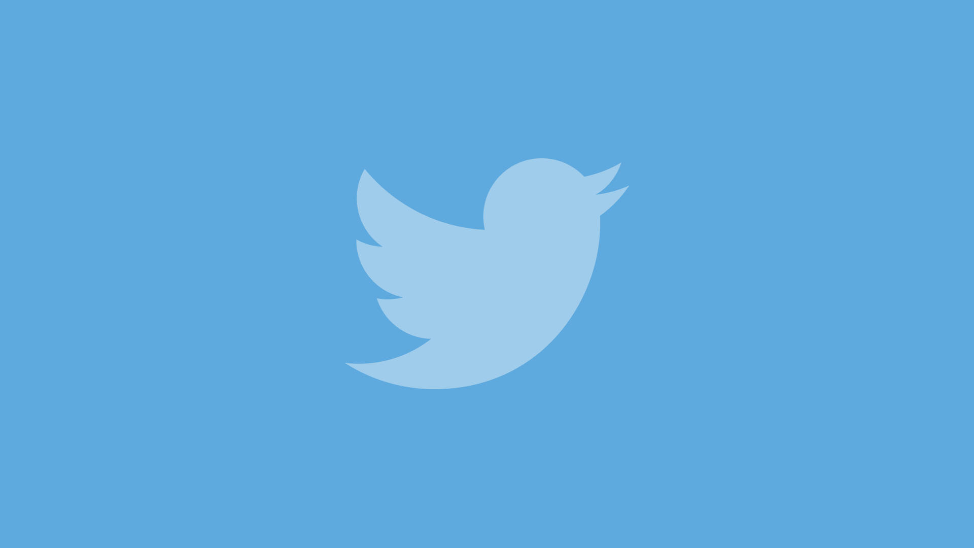 Simple Twitter Social Media Logo Background