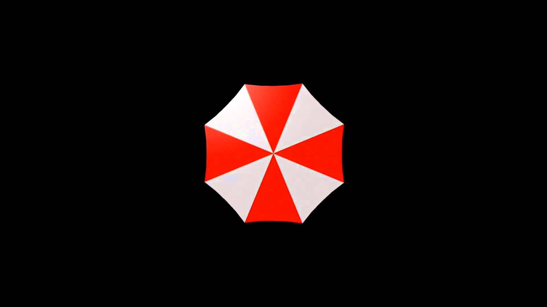 Simple Umbrella Corporation Logo Background