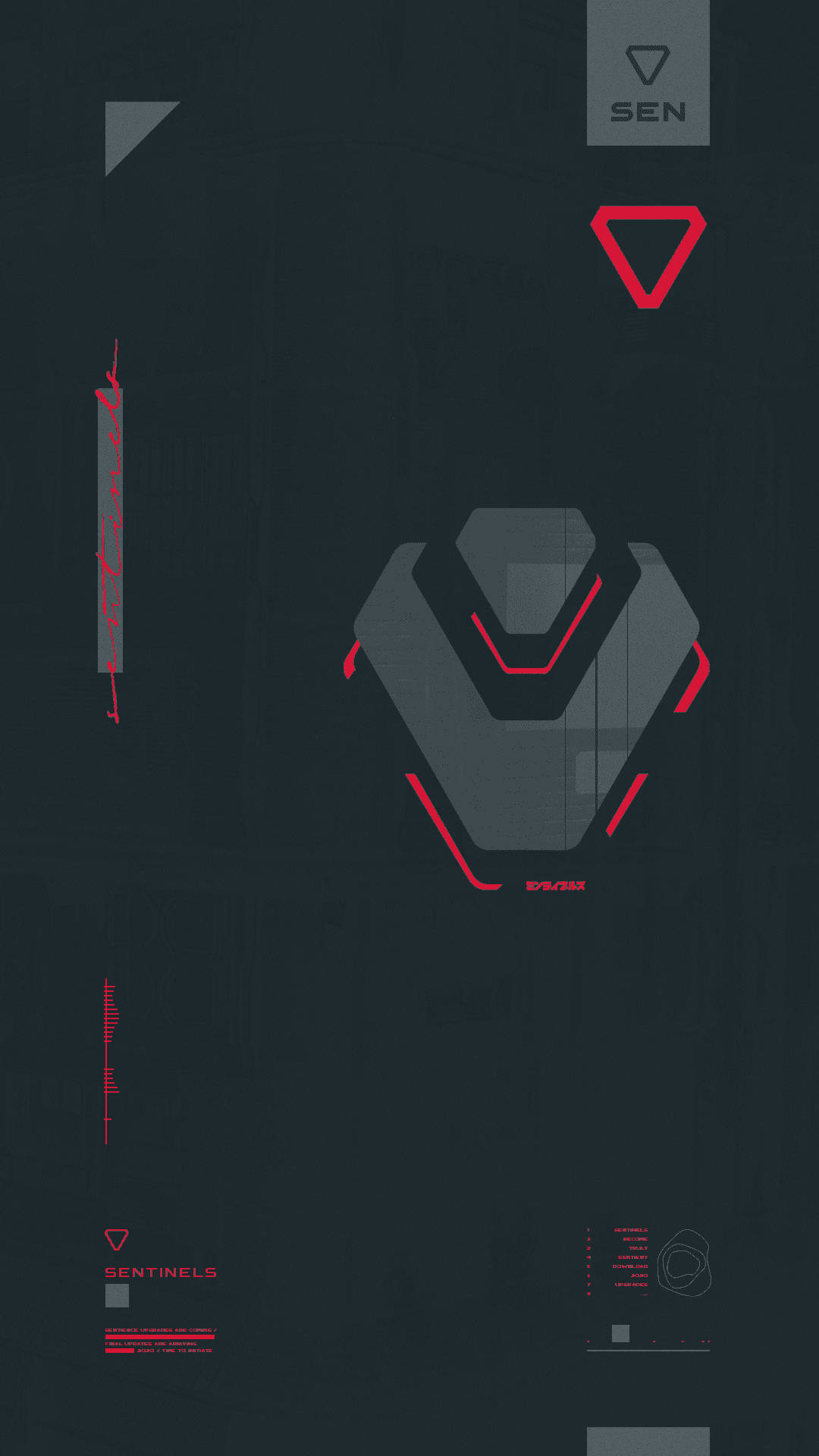 Simple Valorant Logo Iphone Background