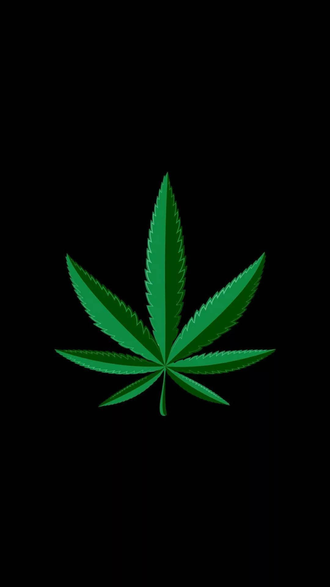 Simple Weed Design For Iphone Background