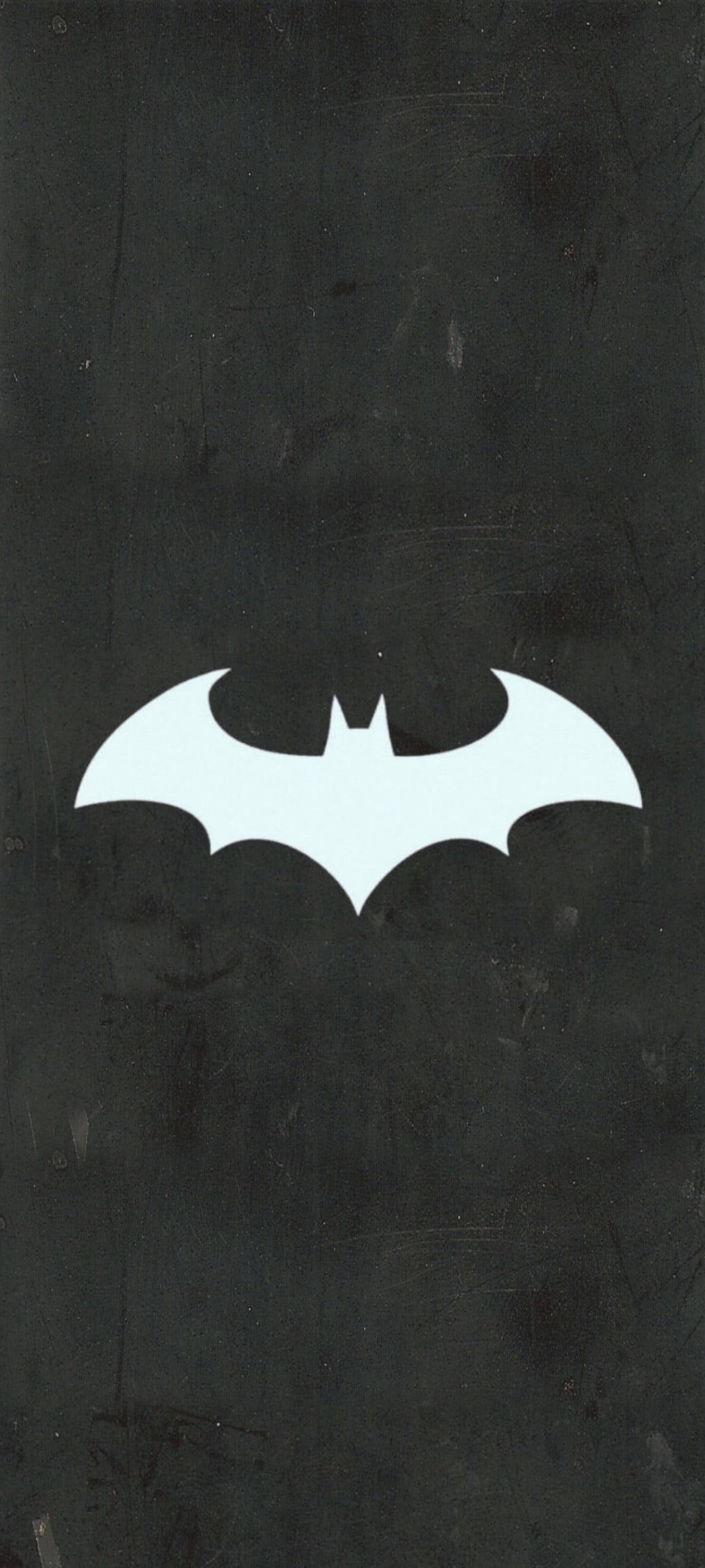 Simple White Batman Logo Iphone Background