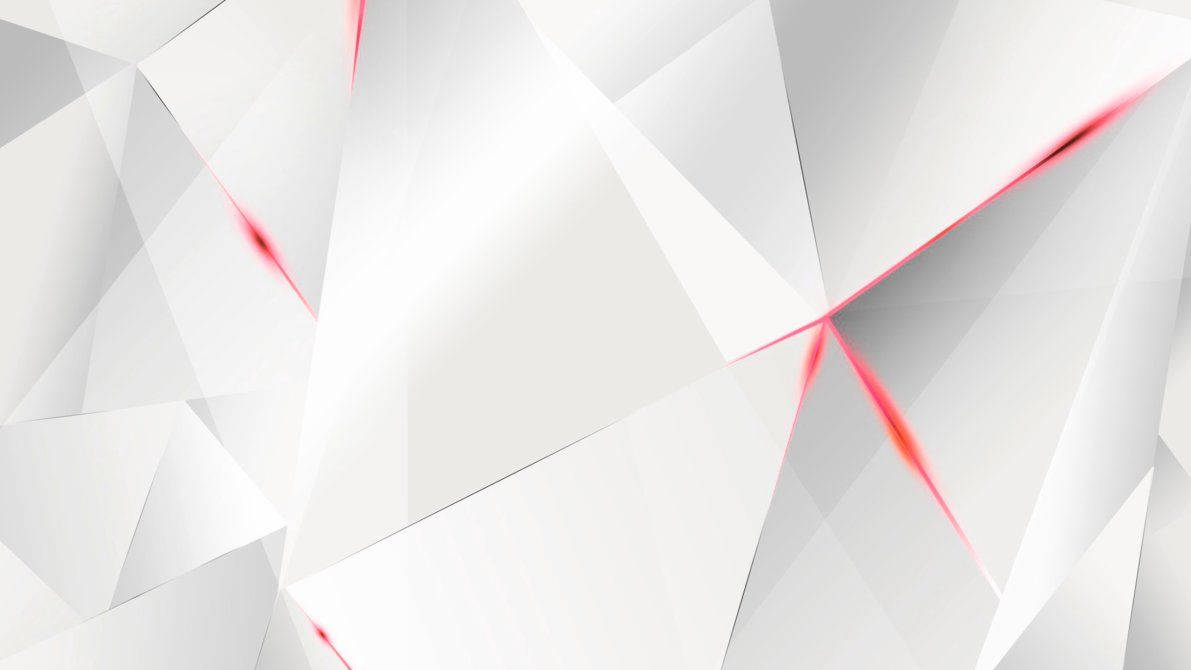 Simple White Polygons Background