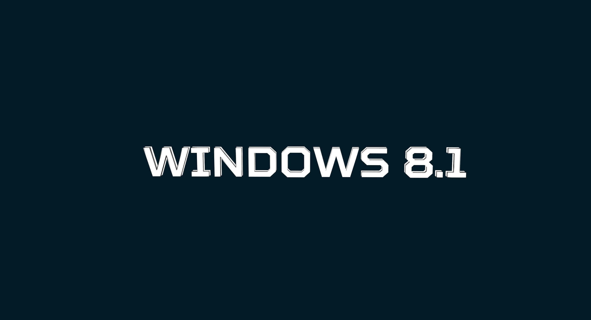 Simple Windows 8.1