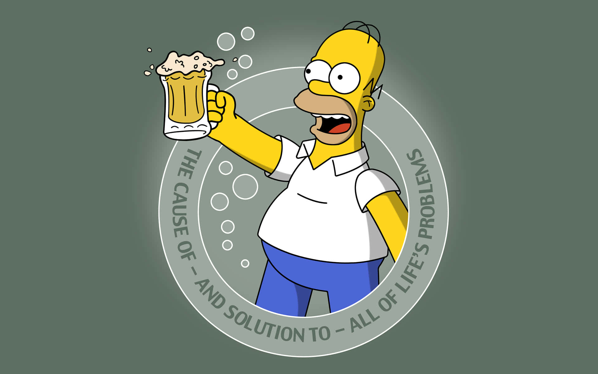 Simplify Your Everyday With Simpsons Pc Background