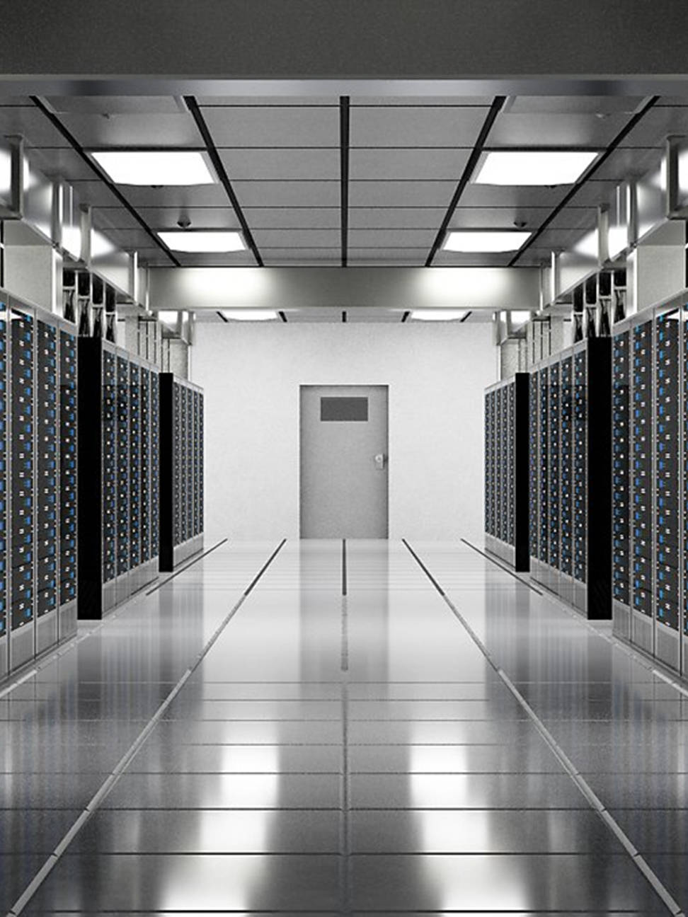 Simplistic Data Center Room