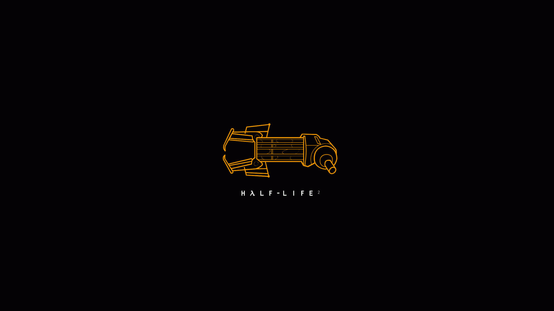 Simplistic Gaming Half-life 2 Gravity Gun Background