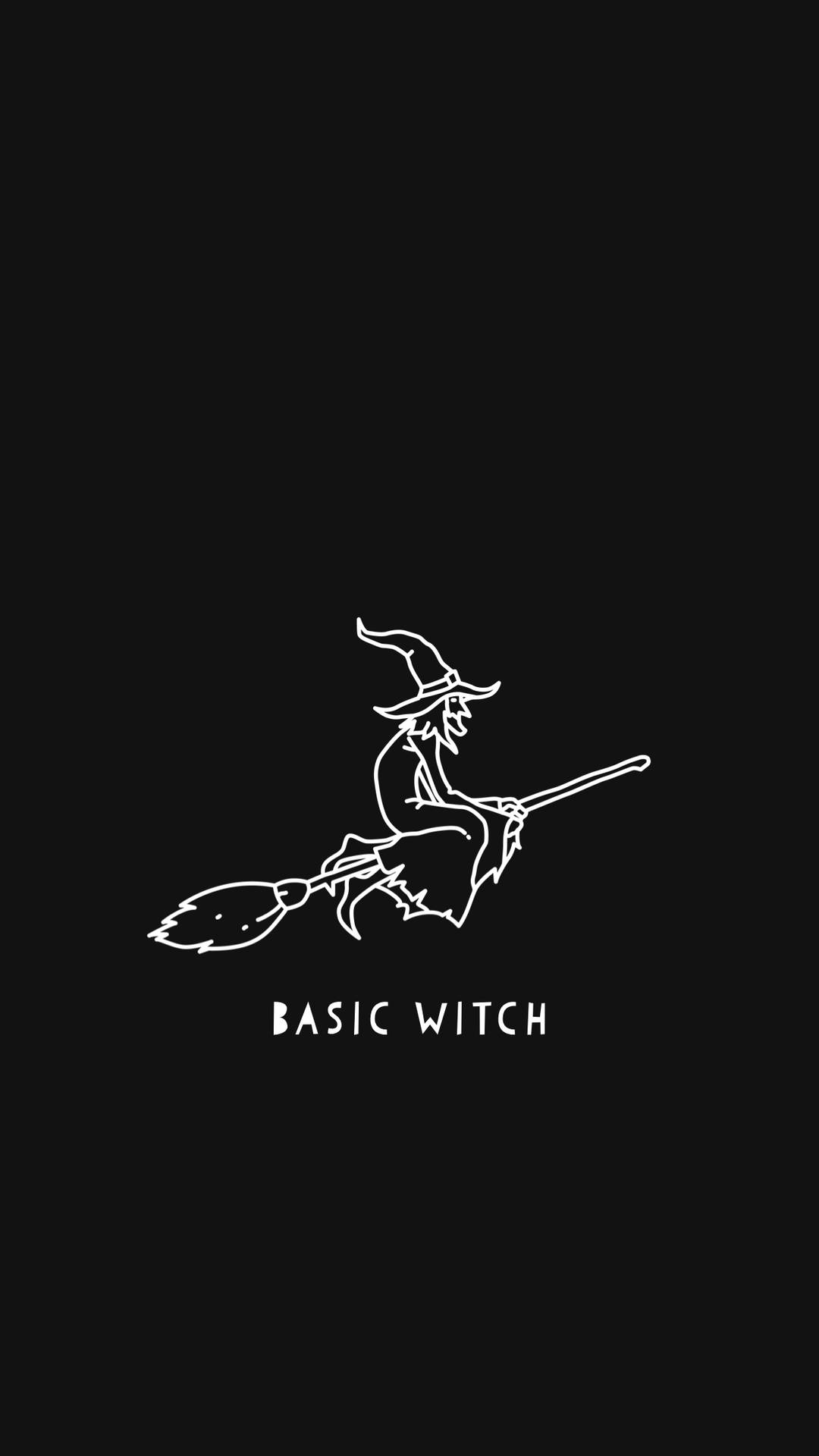 Simplistically Captivating Witchy Iphone Wallpaper Background